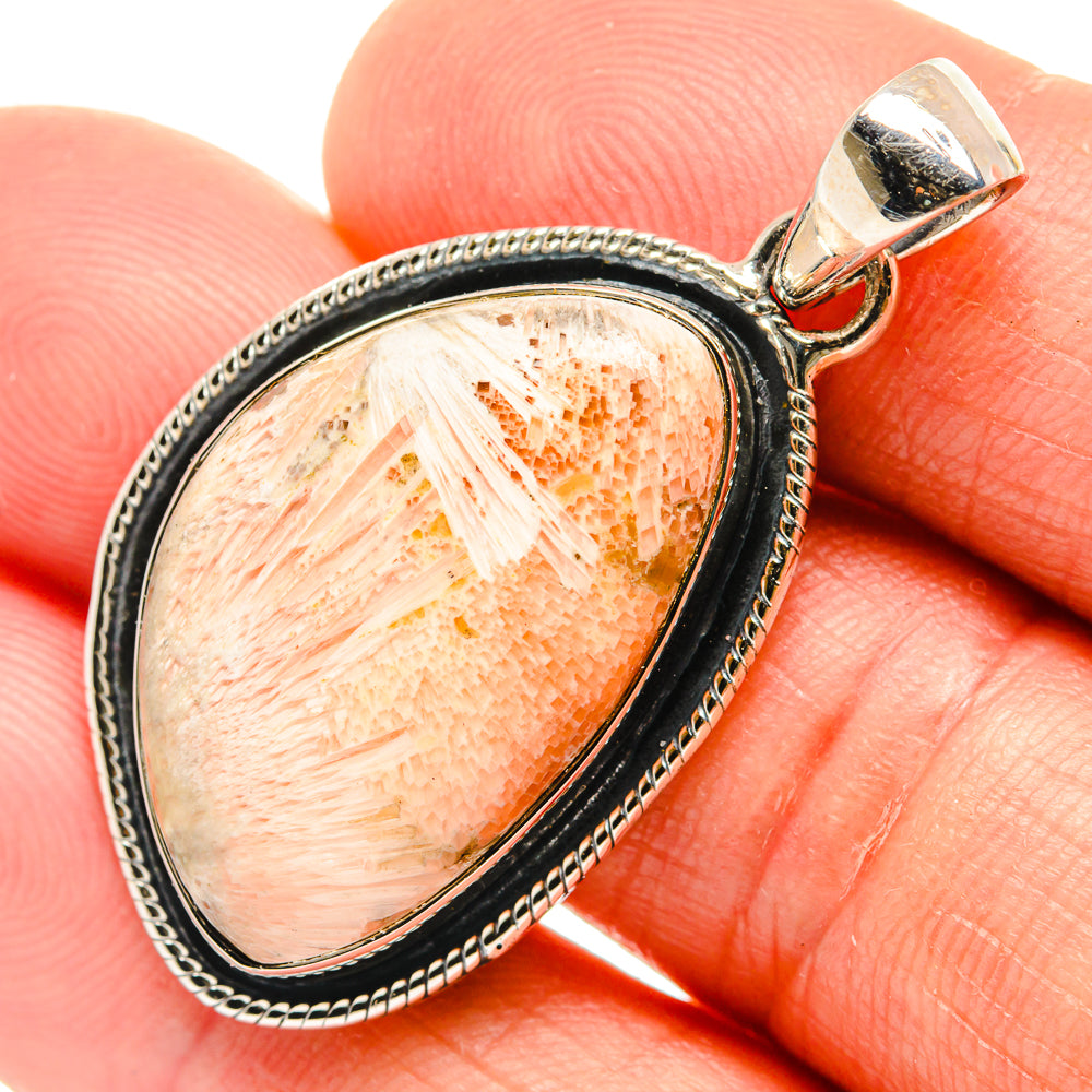 Scolecite Pendants handcrafted by Anasilvercos - PD26486