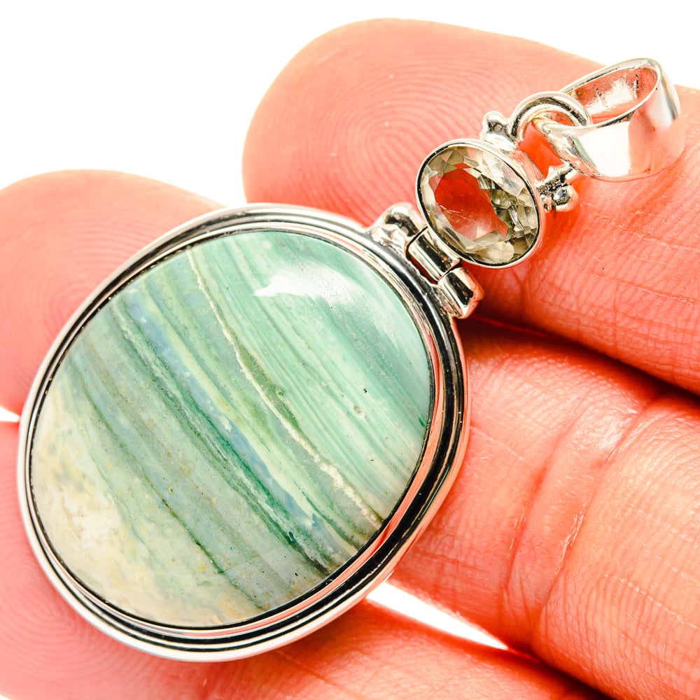 Ocean Jasper Pendants handcrafted by Anasilvercos - PD26509