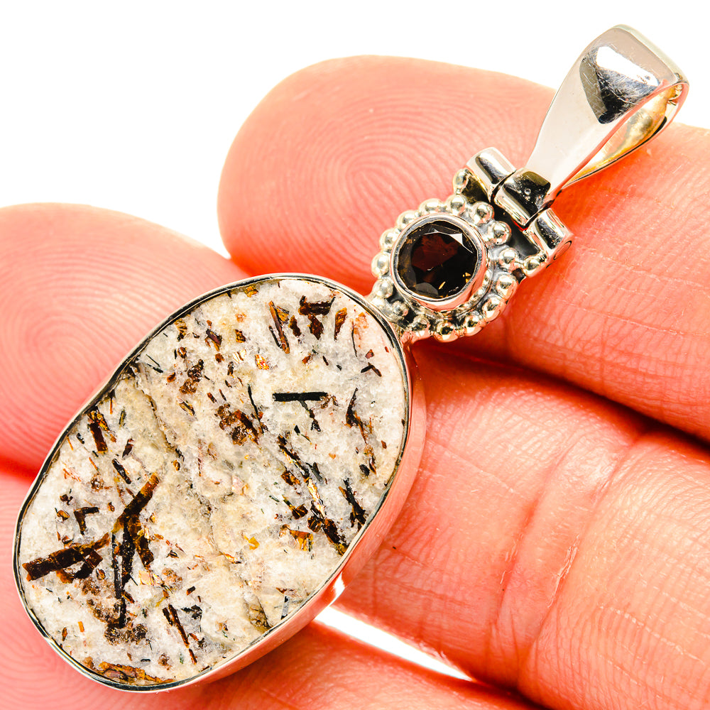 Astrophyllite Pendants handcrafted by Anasilvercos - PD26513