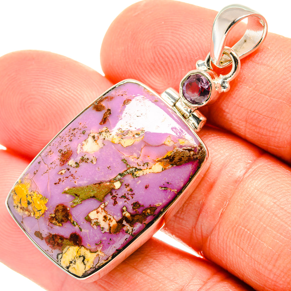 Phosphosiderite Pendants handcrafted by Anasilvercos - PD26517