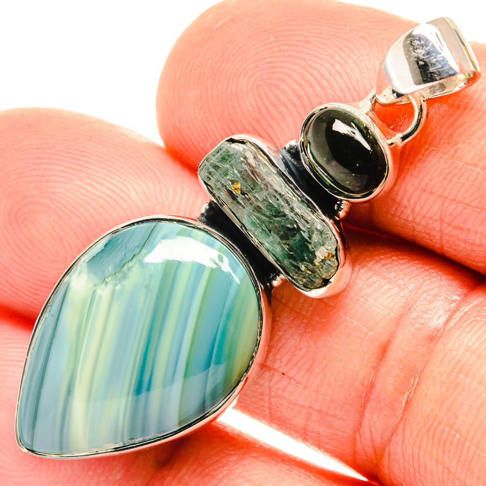 Ocean Jasper Pendants handcrafted by Anasilvercos - PD26532