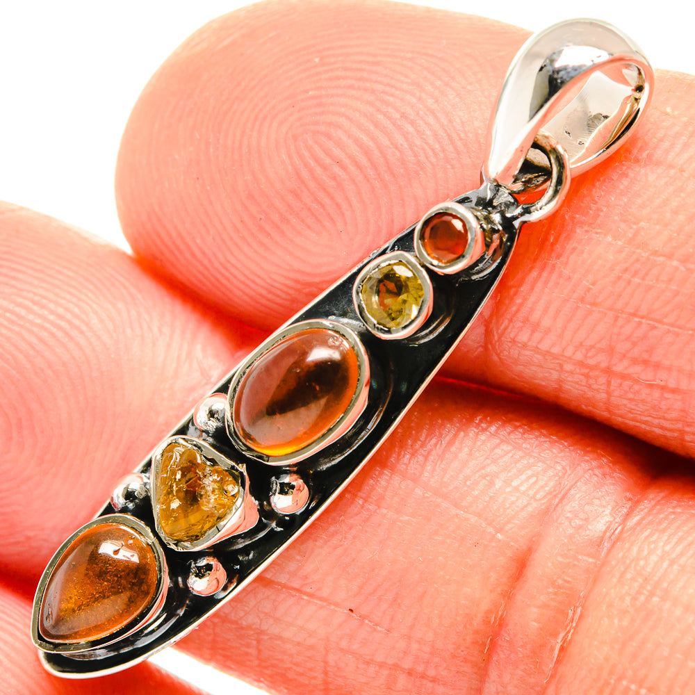 Carnelian Pendants handcrafted by Anasilvercos - PD26548