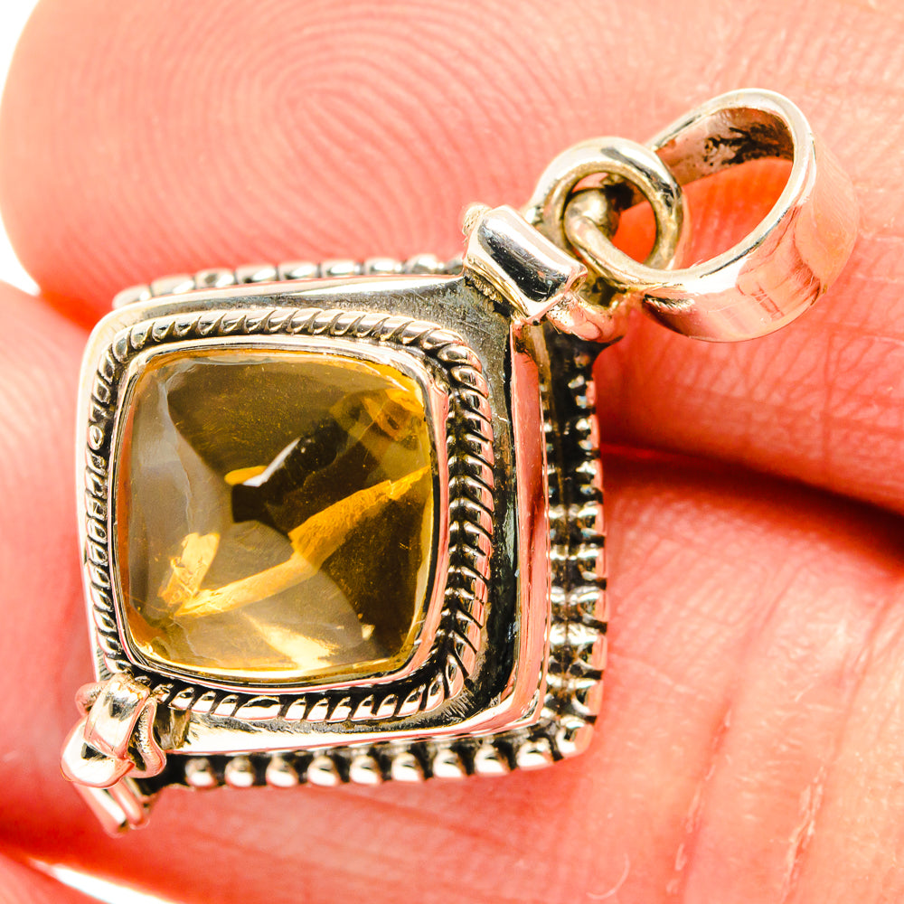 Citrine Pendants handcrafted by Anasilvercos - PD26570