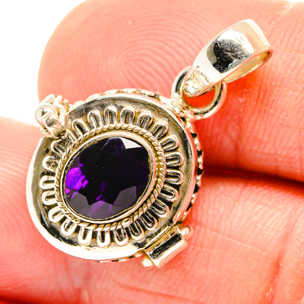 Amethyst Pendants handcrafted by Anasilvercos - PD26579