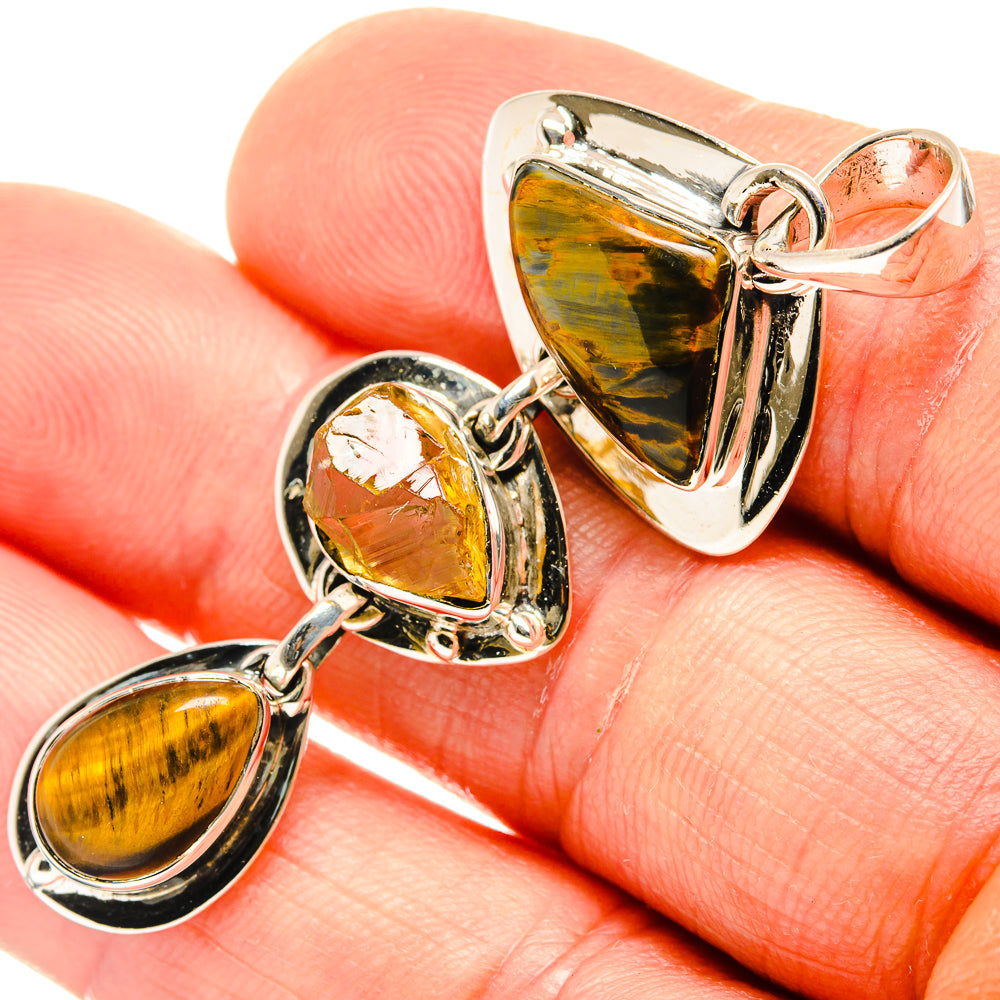 Pietersite Pendants handcrafted by Anasilvercos - PD26593