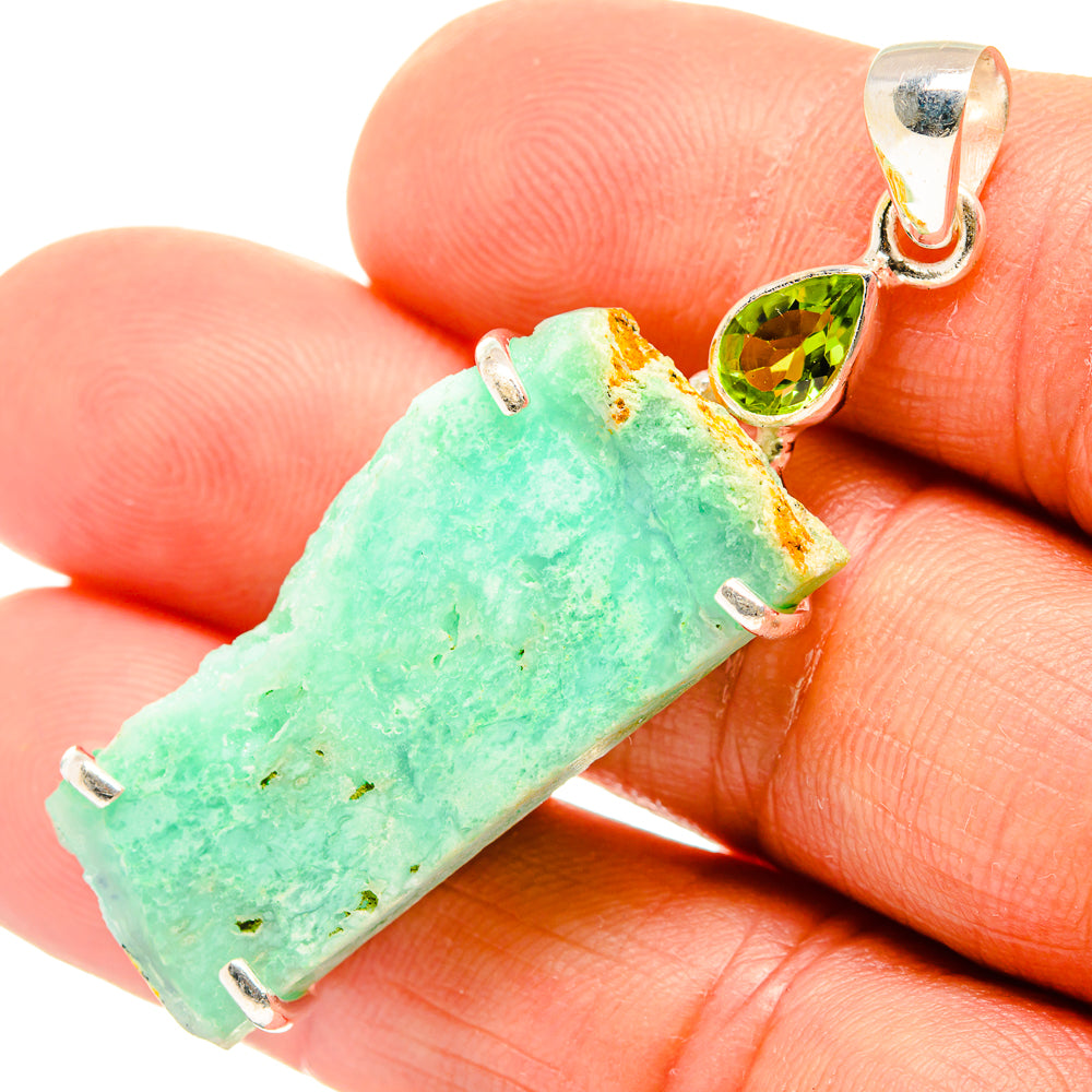 Variscite Pendants handcrafted by Anasilvercos - PD26604