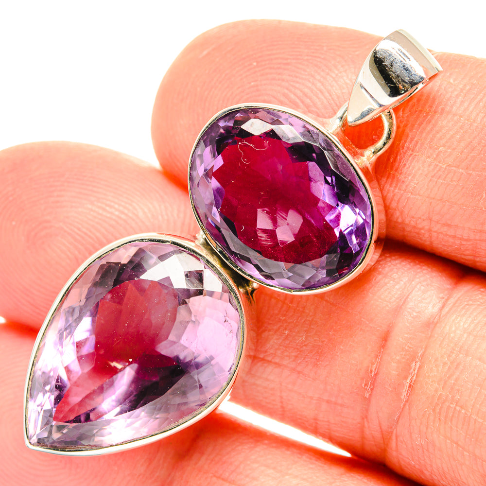 Amethyst Pendants handcrafted by Anasilvercos - PD26635