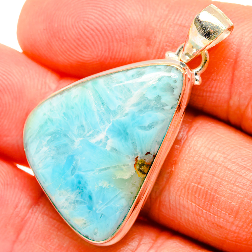 Larimar Pendants handcrafted by Anasilvercos - PD26648