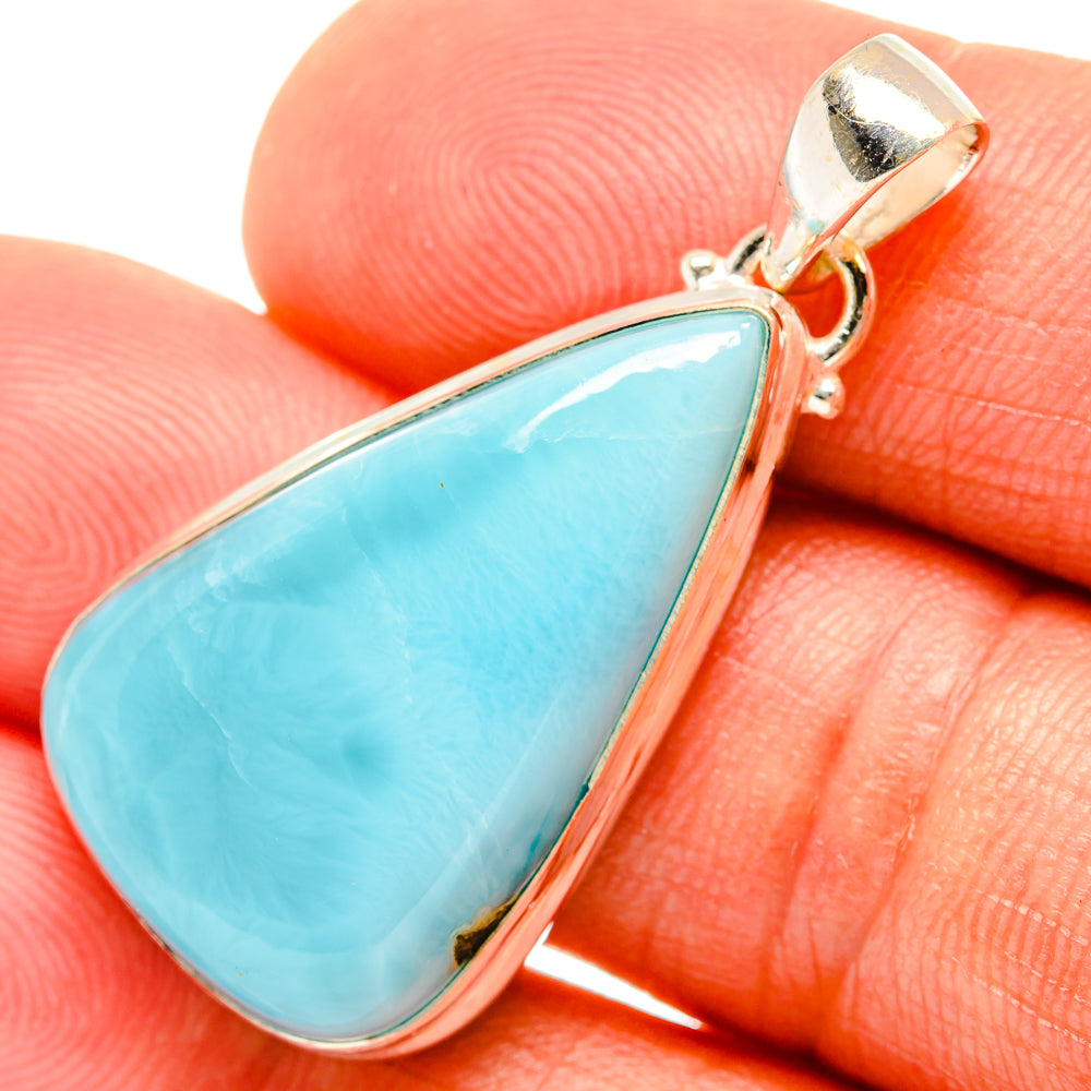 Larimar Pendants handcrafted by Anasilvercos - PD26649