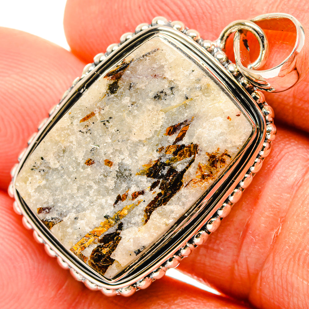 Astrophyllite Pendants handcrafted by Anasilvercos - PD26694
