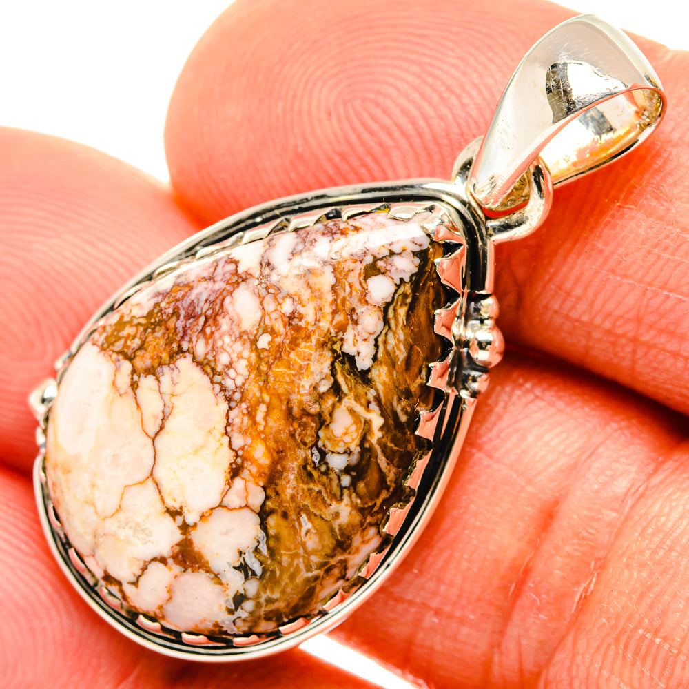 Wild Horse Jasper Pendants handcrafted by Anasilvercos - PD26695