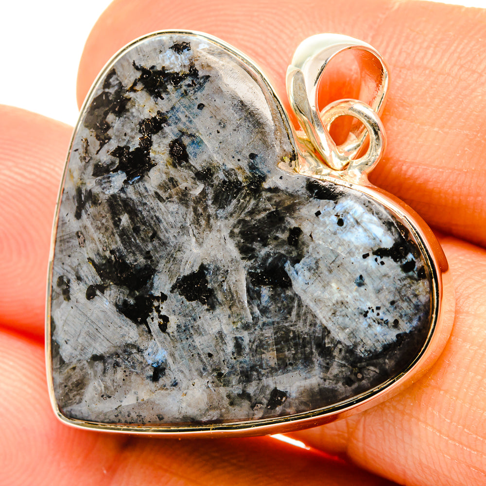 Gabbro Stone Pendants handcrafted by Anasilvercos - PD26716