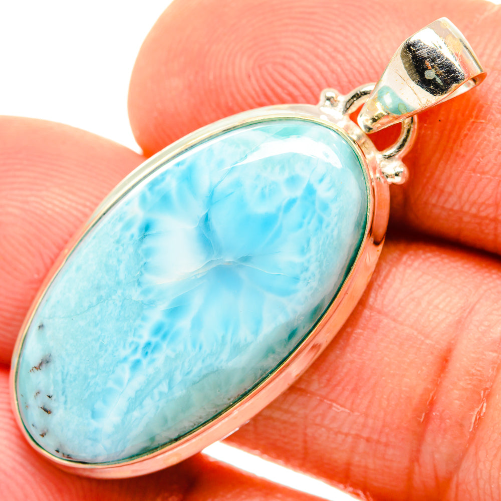 Larimar Pendants handcrafted by Anasilvercos - PD26721