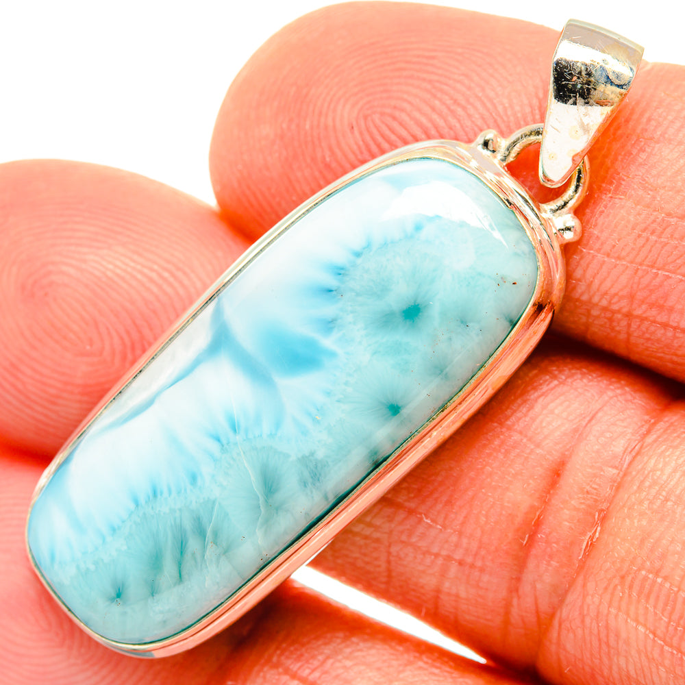 Larimar Pendants handcrafted by Anasilvercos - PD26722