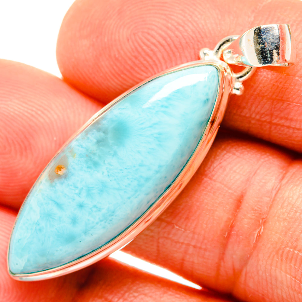 Larimar Pendants handcrafted by Anasilvercos - PD26723