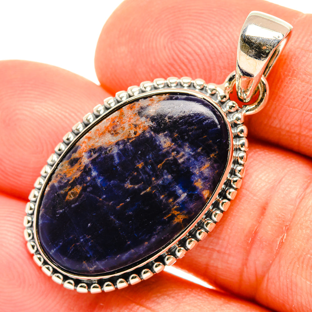 Sodalite Pendants handcrafted by Anasilvercos - PD26730