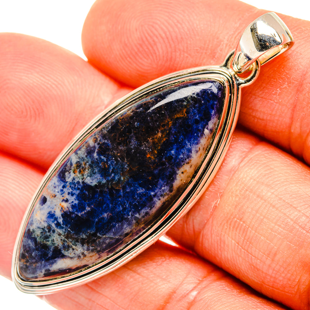 Sodalite Pendants handcrafted by Anasilvercos - PD26741