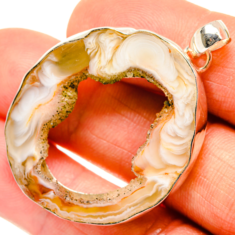 Occo Geode Pendants handcrafted by Anasilvercos - PD26744