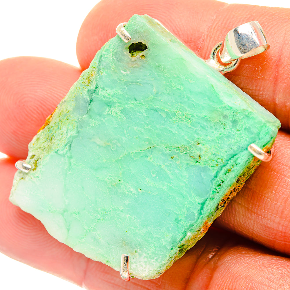 Variscite Pendants handcrafted by Anasilvercos - PD26747