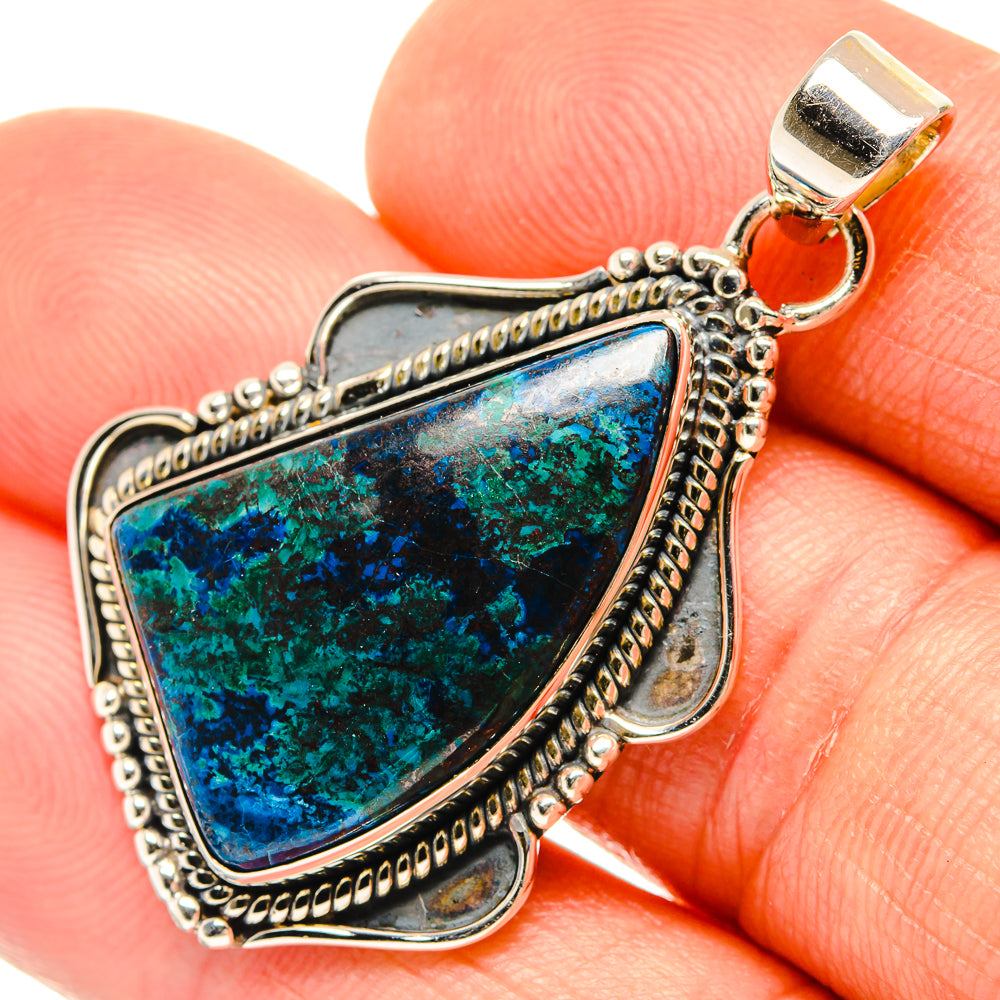 Shattuckite Pendants handcrafted by Anasilvercos - PD26754