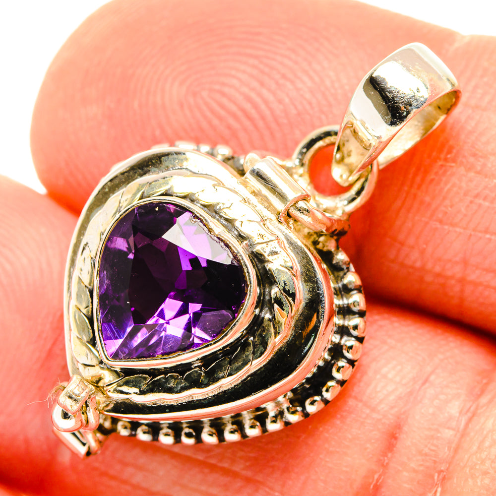 Amethyst Pendants handcrafted by Anasilvercos - PD26782