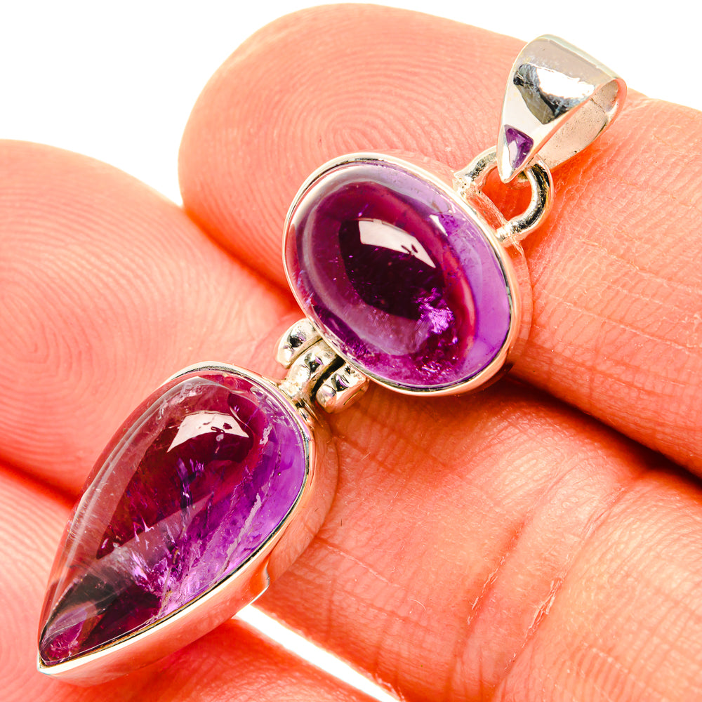 Amethyst Pendants handcrafted by Anasilvercos - PD26813