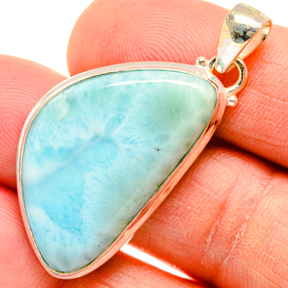 Larimar Pendants handcrafted by Anasilvercos - PD26819