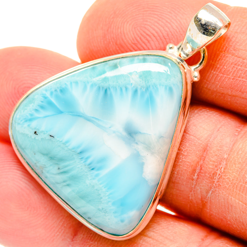 Larimar Pendants handcrafted by Anasilvercos - PD26820