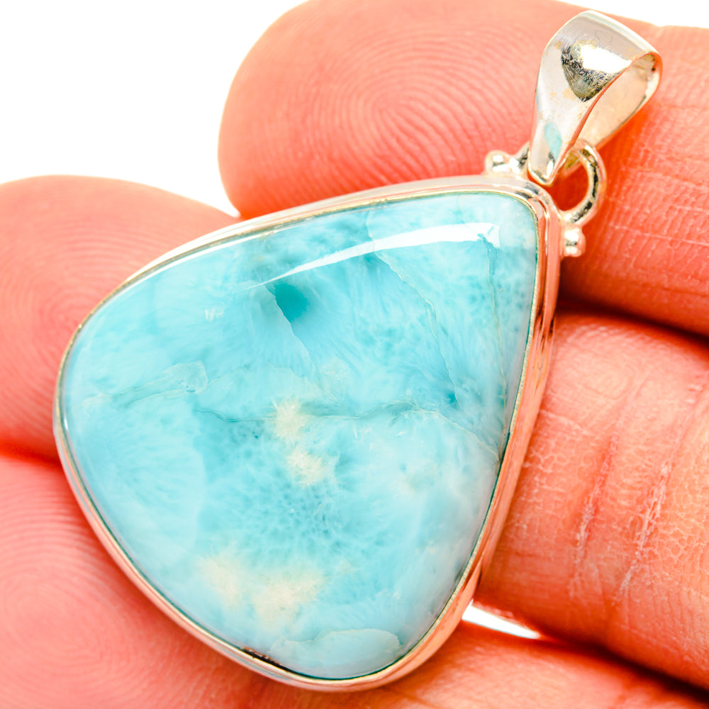 Larimar Pendants handcrafted by Anasilvercos - PD26821