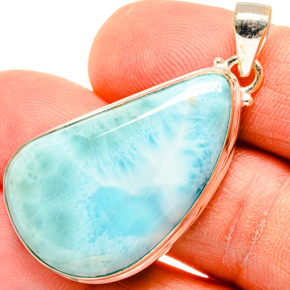 Larimar Pendants handcrafted by Anasilvercos - PD26822