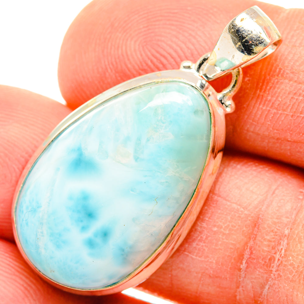Larimar Pendants handcrafted by Anasilvercos - PD26829