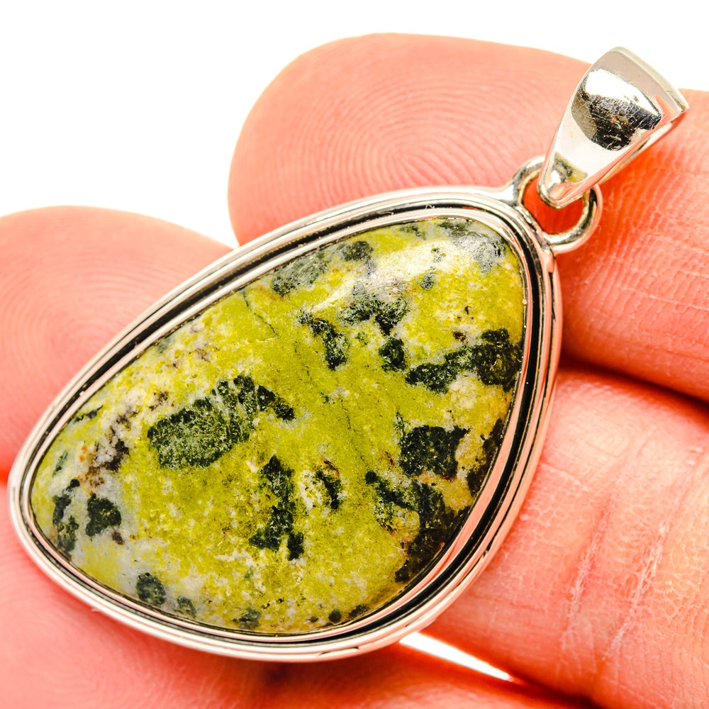 Rainforest Jasper Pendants handcrafted by Anasilvercos - PD26859