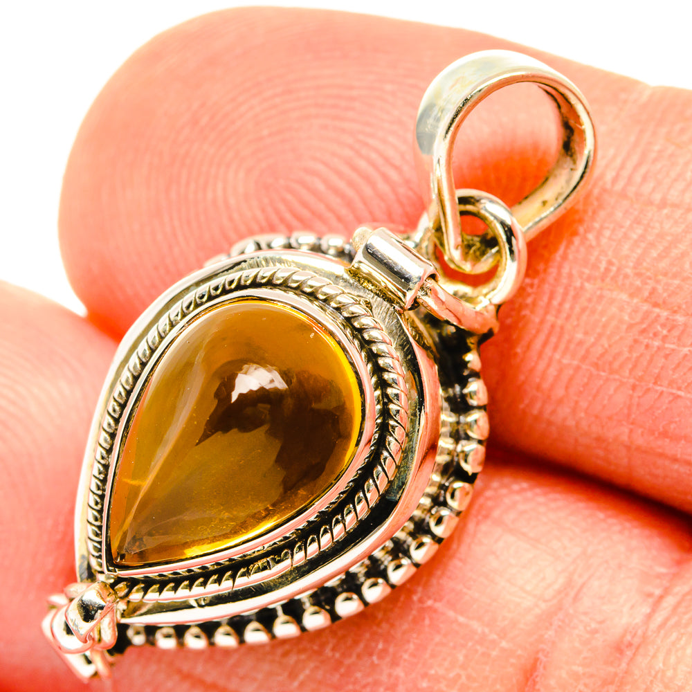 Citrine Pendants handcrafted by Anasilvercos - PD26940