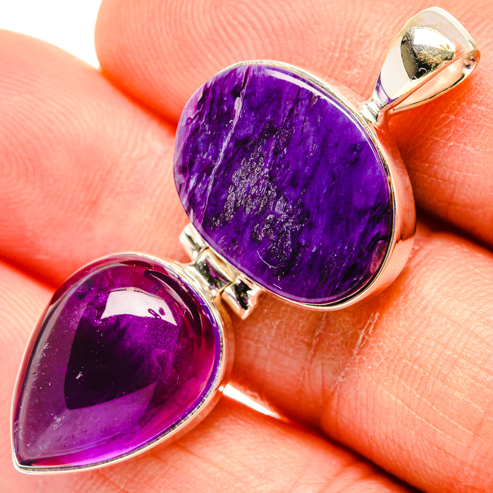 Amethyst Pendants handcrafted by Anasilvercos - PD26962
