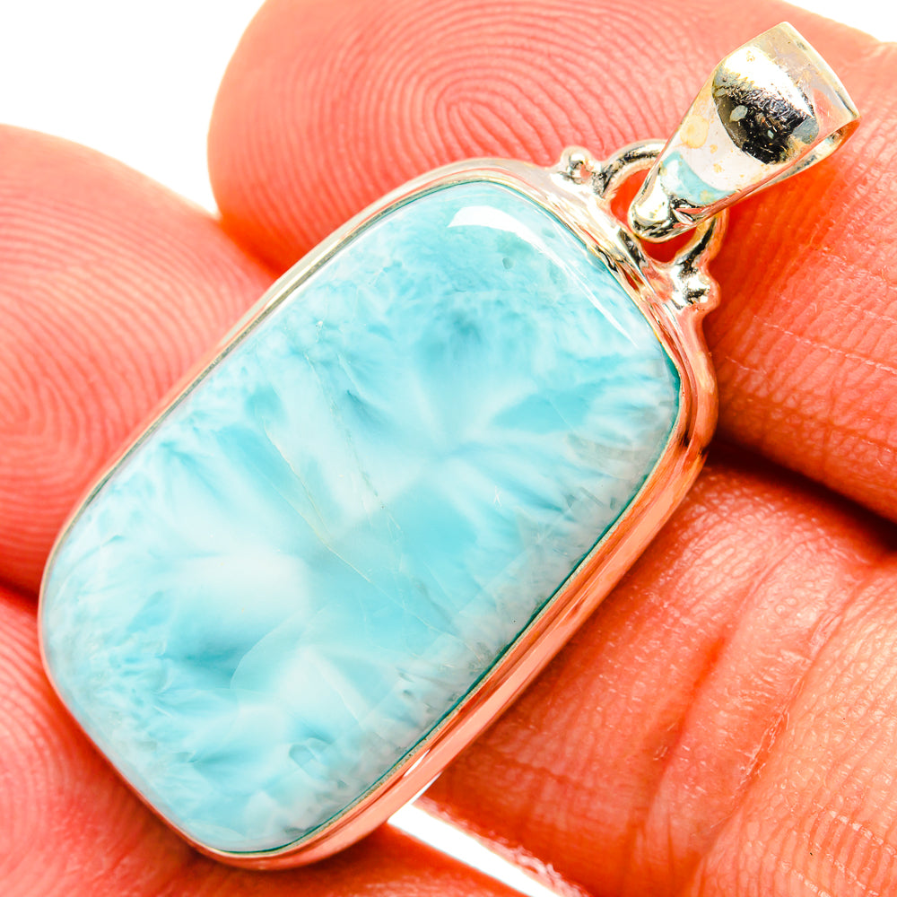 Larimar Pendants handcrafted by Anasilvercos - PD26974