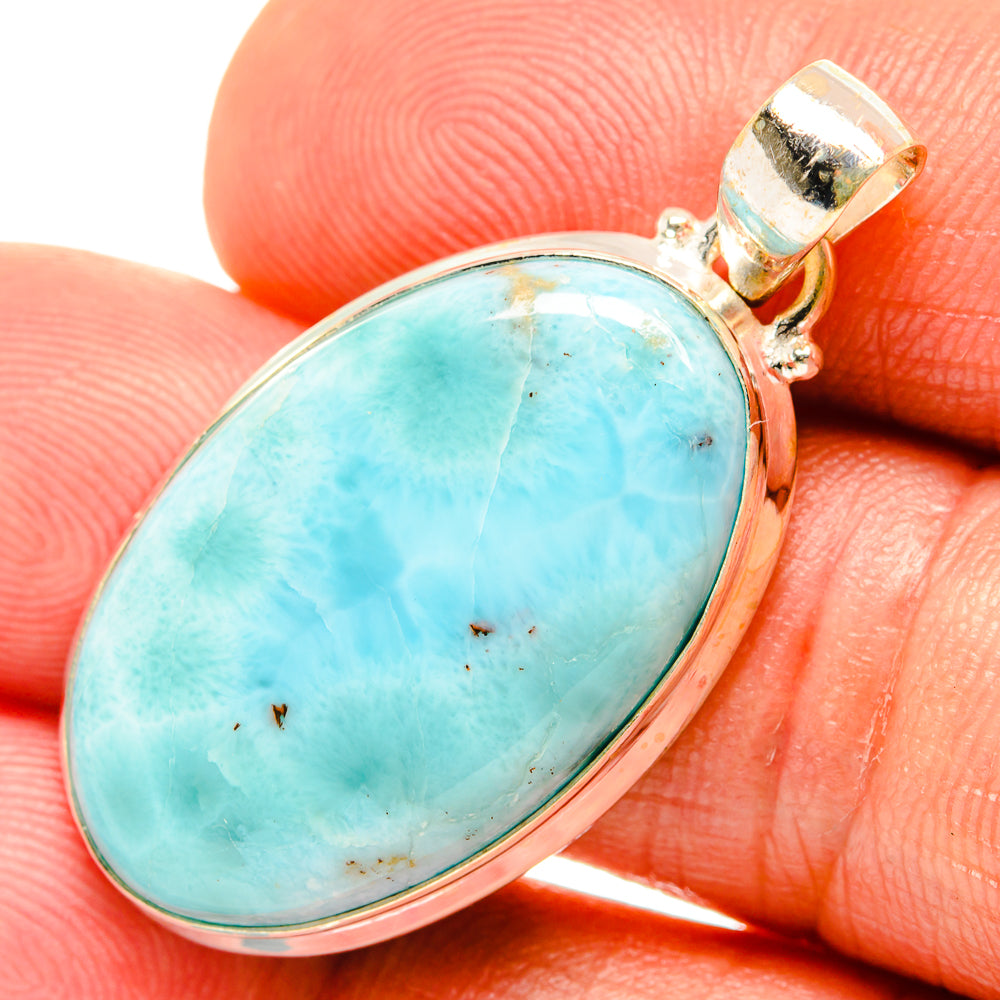 Larimar Pendants handcrafted by Anasilvercos - PD26978