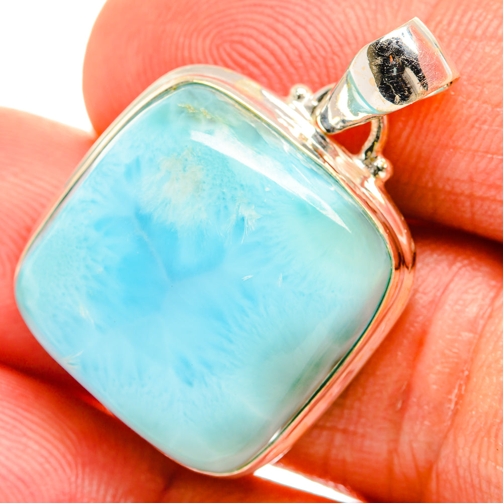 Larimar Pendants handcrafted by Anasilvercos - PD26981