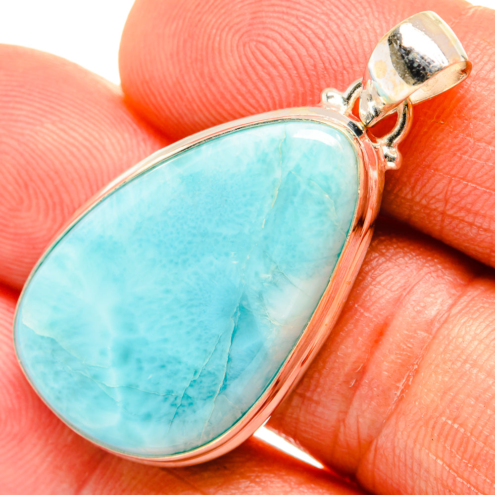 Larimar Pendants handcrafted by Anasilvercos - PD26982