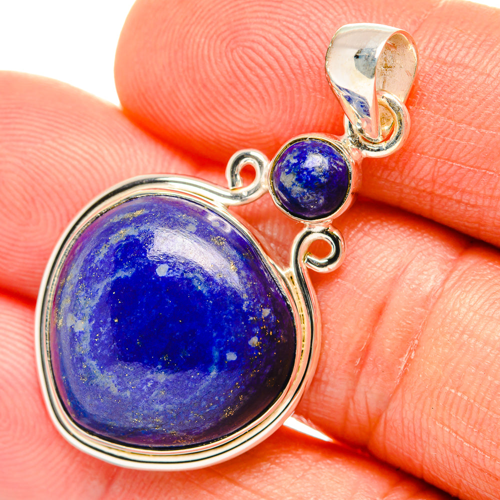 Lapis Lazuli Pendants handcrafted by Anasilvercos - PD26991