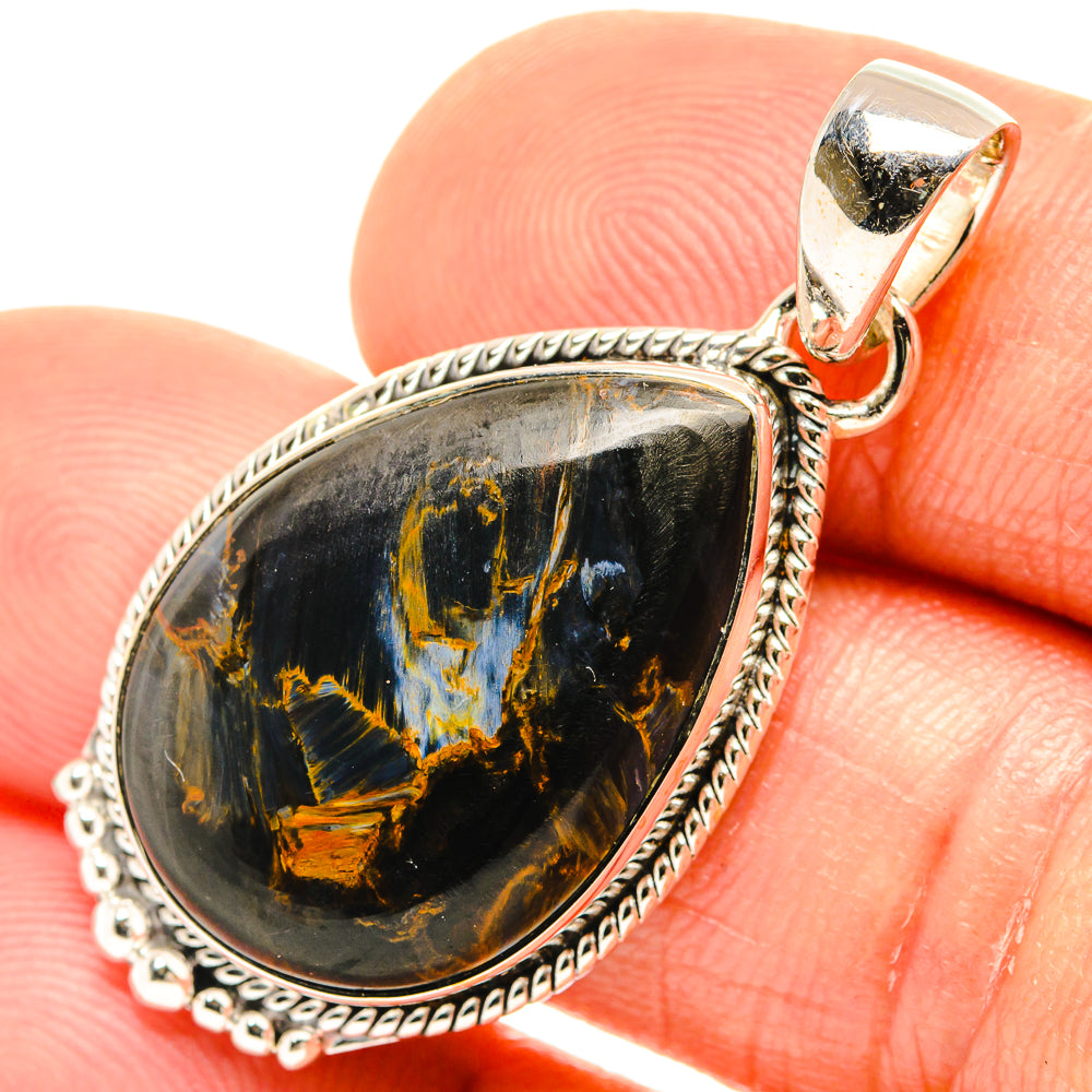 Pietersite Pendants handcrafted by Anasilvercos - PD27066