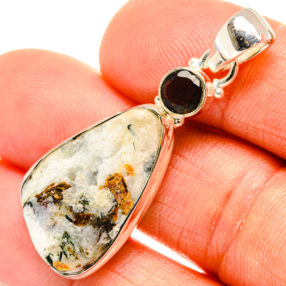 Astrophyllite Pendants handcrafted by Anasilvercos - PD27079