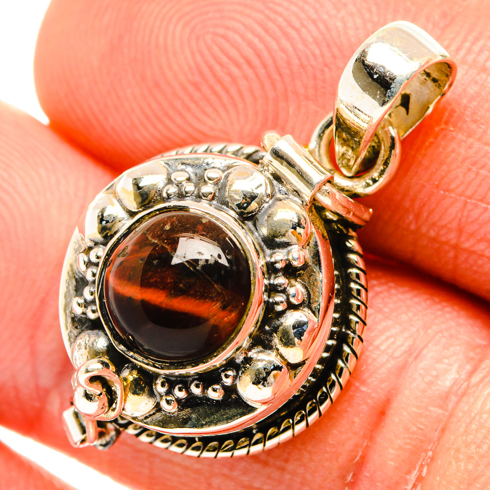 Red Tiger Eye Pendants handcrafted by Anasilvercos - PD27135