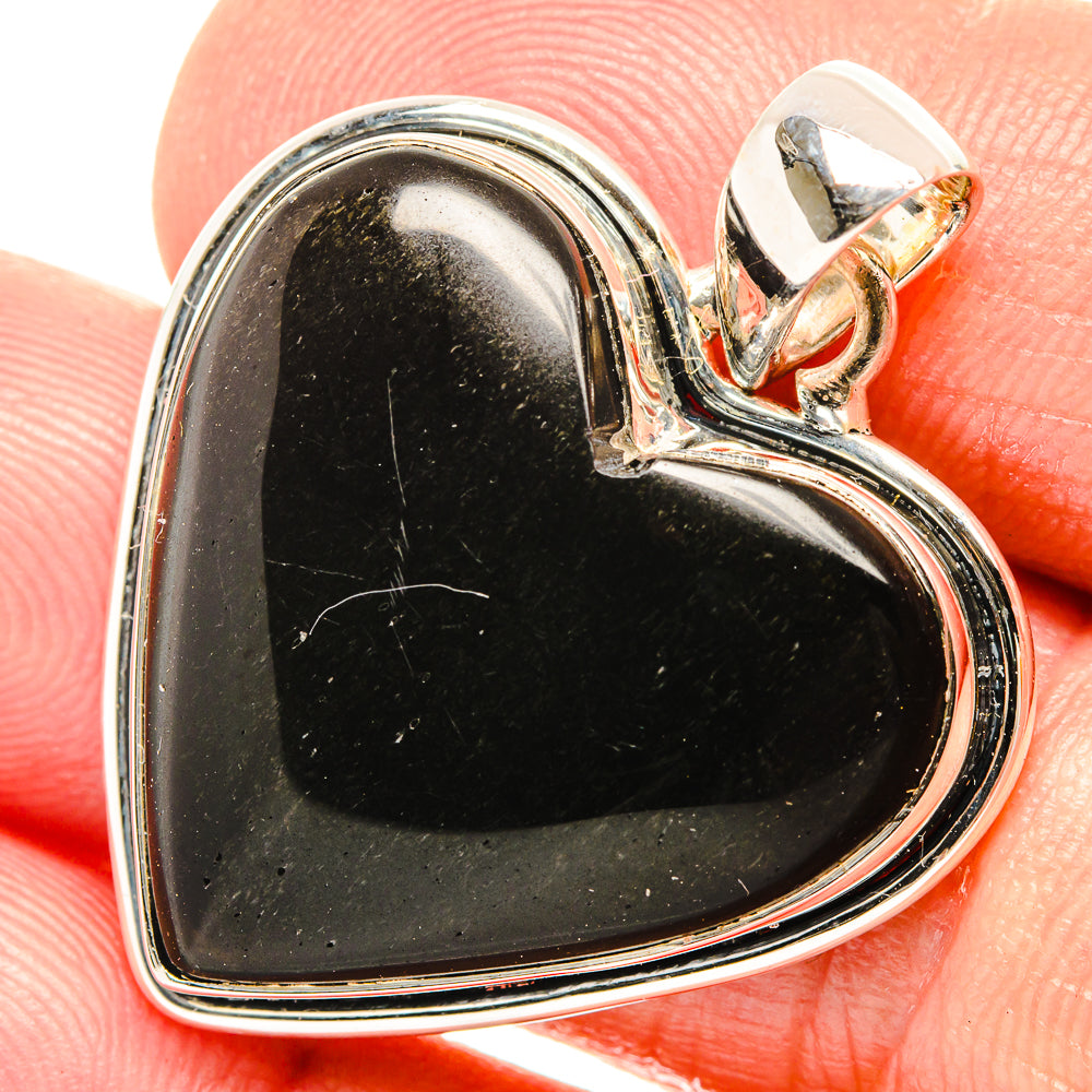 Black Onyx Pendants handcrafted by Anasilvercos - PD27143