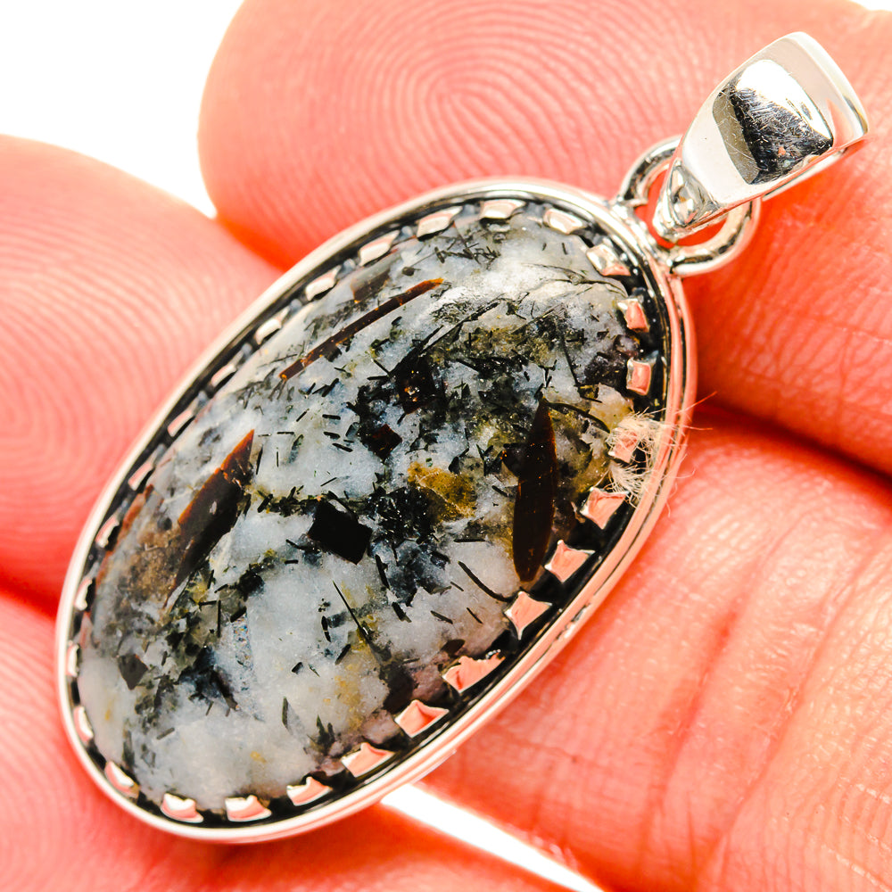 Astrophyllite Pendants handcrafted by Anasilvercos - PD27144