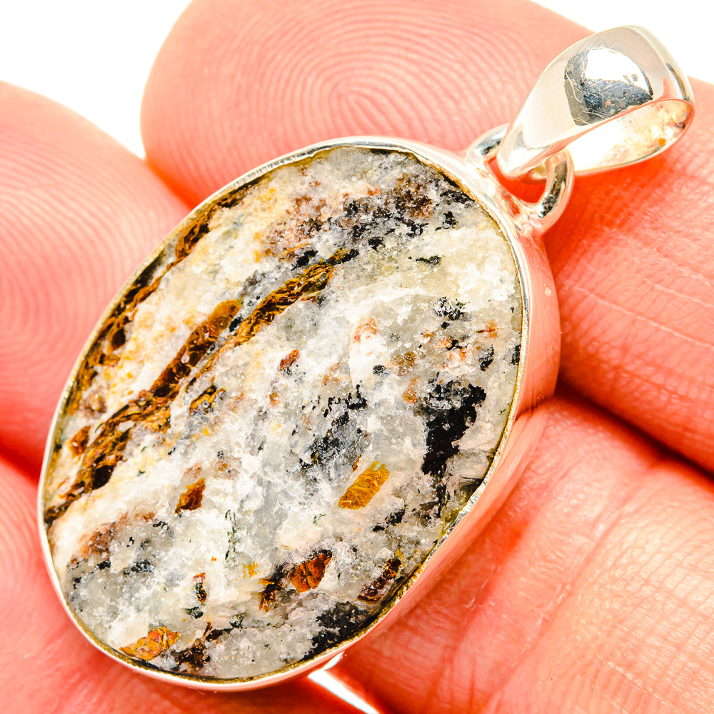 Astrophyllite Pendants handcrafted by Anasilvercos - PD27154