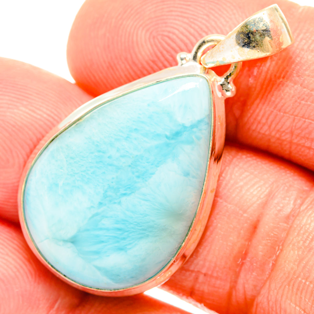Larimar Pendants handcrafted by Anasilvercos - PD27164