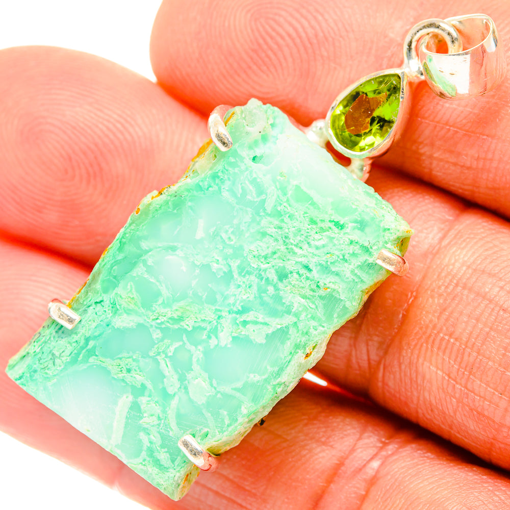 Variscite Pendants handcrafted by Anasilvercos - PD27180