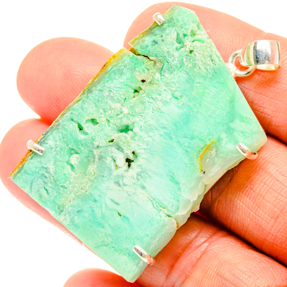 Variscite Pendants handcrafted by Anasilvercos - PD27183