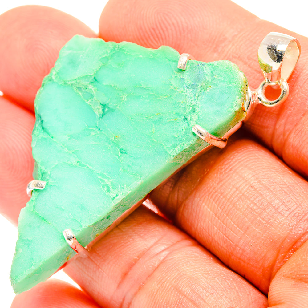 Variscite Pendants handcrafted by Anasilvercos - PD27185