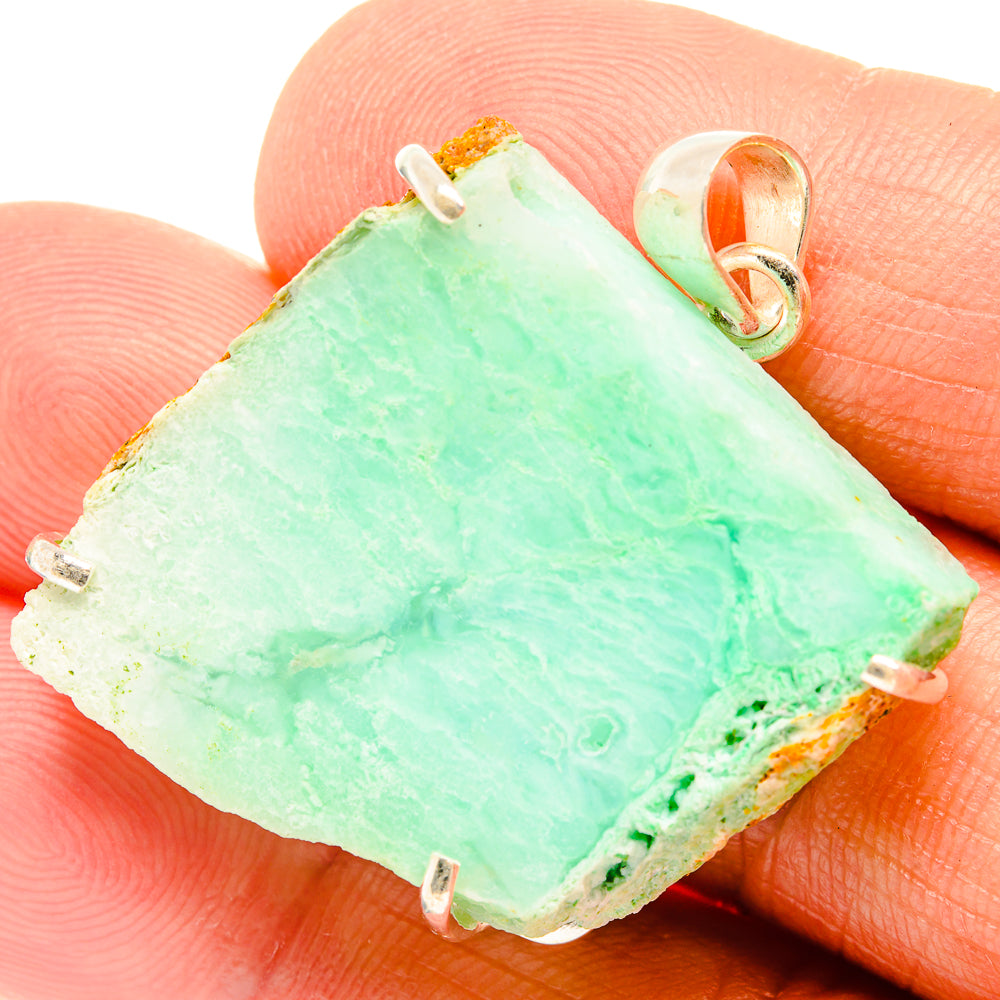 Variscite Pendants handcrafted by Anasilvercos - PD27188